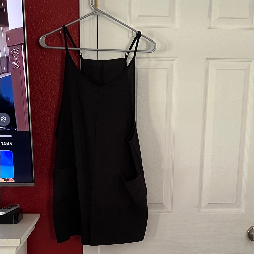 Chic Black Romper
